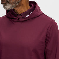J.Lindeberg Golf Pullover - Vent Hoodie - Winetasting AW26