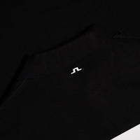 J.Lindeberg Golf Shirt - 30Y Jesper Retro Relaxed Fit - Black SH26
