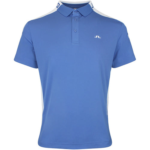 J.Lindeberg Golf Shirt - Bo Regular Fit - Federal Blue SS26