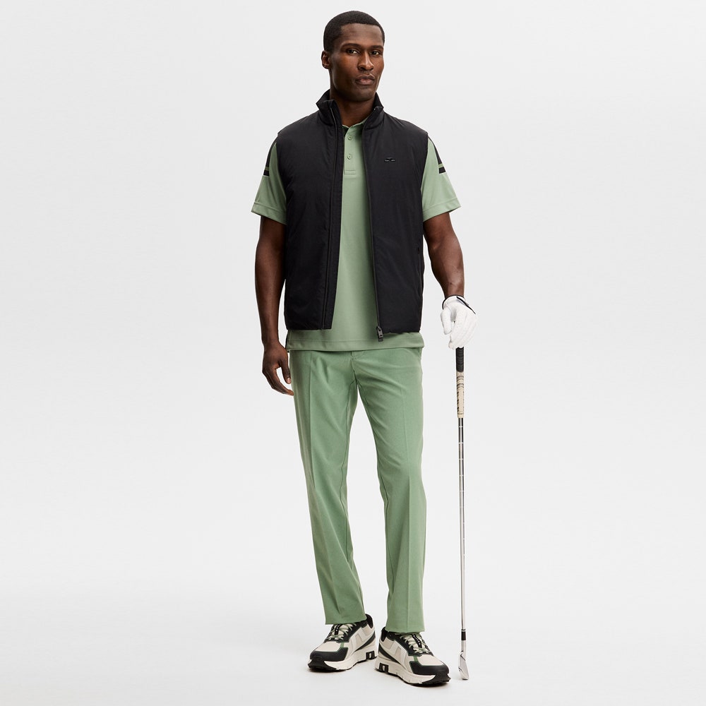 J.Lindeberg Golf Shirt - Bo Regular Fit - Hedge Green SS26