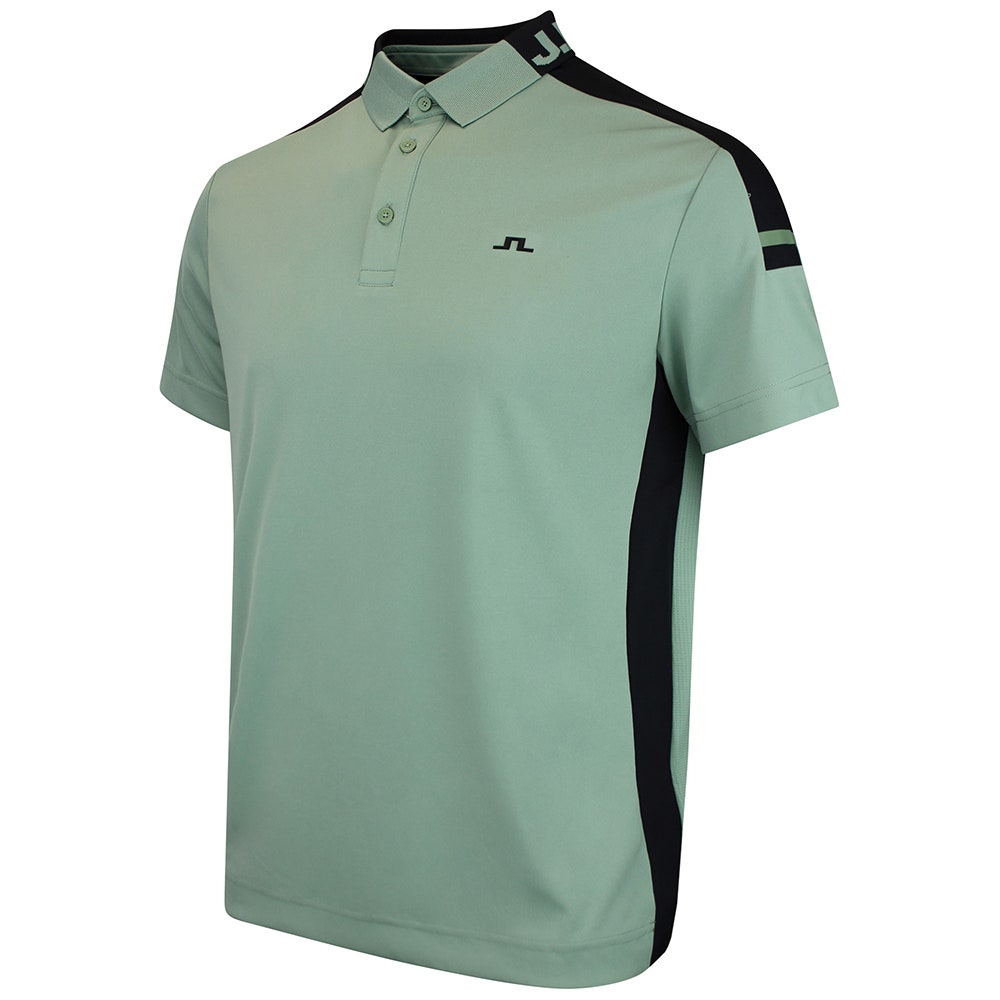 J.Lindeberg Golf Shirt - Bo Regular Fit - Hedge Green SS26