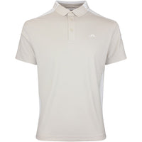 J.Lindeberg Golf Shirt - Bo Regular Fit - Moonbeam SS26