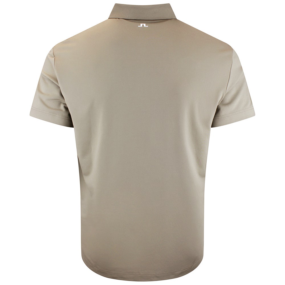 J.Lindeberg Golf Shirt - Bridge Regular Fit - Brindle SS26