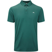 J.Lindeberg Golf Shirt - Bridge Regular Fit - Forest Biome AW26