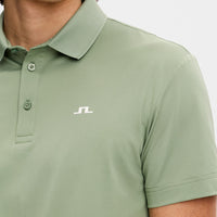 J.Lindeberg Golf Shirt - Bridge Regular Fit - Hedge Green SS26
