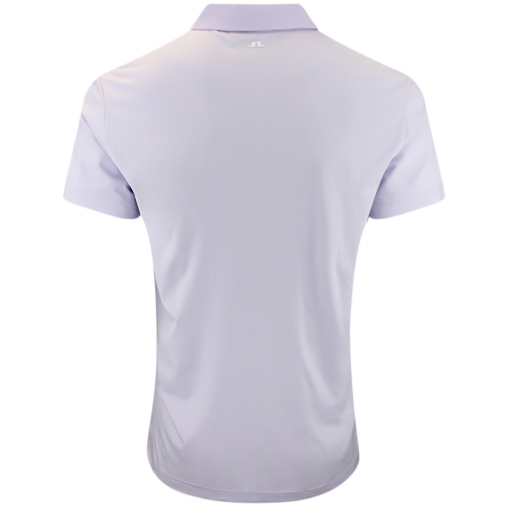 J.Lindeberg Golf Shirt - Bridge Regular Fit - Purple Heather AW26