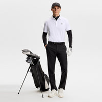 J.Lindeberg Golf Shirt - Bridge Regular Fit - White SS26