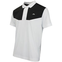 J.Lindeberg Golf Shirt - Calex Reg. Fit Polo - White AW26