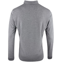 J.Lindeberg Golf Shirt - Florian LS Regular Fit - Dark Grey Mel. PS26