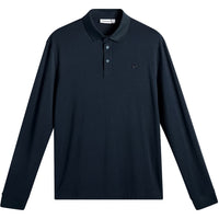 J.Lindeberg Golf Shirt - Florian Reg. Fit LS Polo - JL Navy AW26
