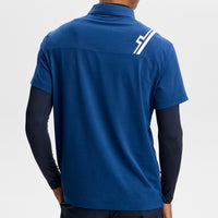 J.Lindeberg Golf Shirt - Fred Regular Fit - Estate Blue SH26