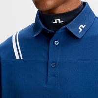 J.Lindeberg Golf Shirt - Fred Regular Fit - Estate Blue SH26