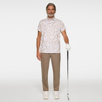 J.Lindeberg Golf Shirt - George Print Reg. Fit - String PS26