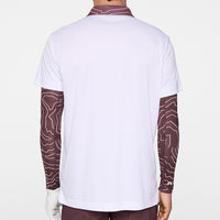 J.Lindeberg Golf Shirt - Glen Regular Fit - White AW25