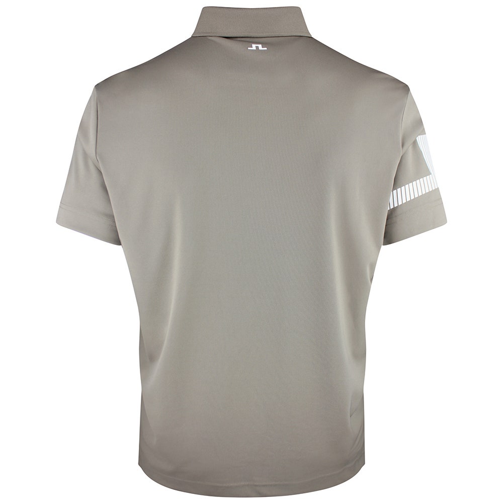 J.Lindeberg Golf Shirt - Heath Regular Fit - Brindle SS26