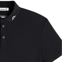 J.Lindeberg Golf Shirt - KV Regular Fit - Black AW26