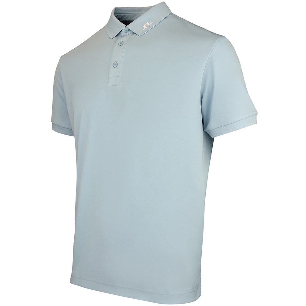 J.Lindeberg Golf Shirt - KV Regular Fit - Forget-Me-Not SS26