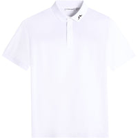 J.Lindeberg Golf Shirt - KV Regular Fit - White AW26
