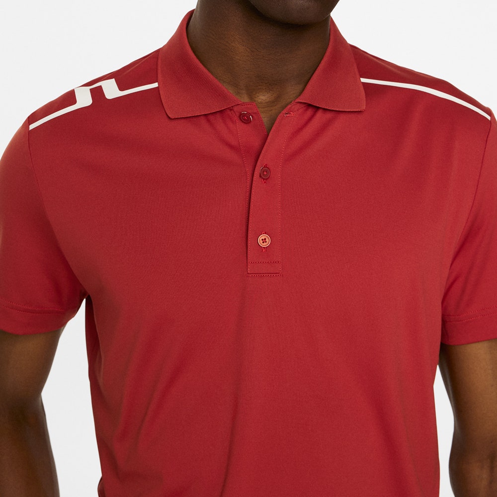 J.Lindeberg Golf Shirt - Lionel Regular Fit - Bossa Nova AW25