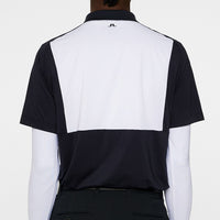 J.Lindeberg Golf Shirt - Nero Regular Fit - JL Navy AW25