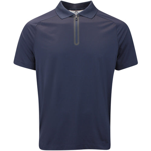 J.Lindeberg Golf Shirt - Nero Regular Fit - JL Navy AW25