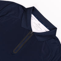 J.Lindeberg Golf Shirt - Nero Regular Fit - JL Navy AW25
