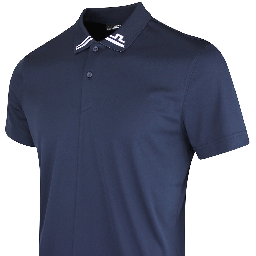 J.Lindeberg Golf Shirt - Players Regular Fit - JL Navy PS26