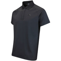 J.Lindeberg Golf Shirt - Ray Hybrid Regular Fit - Black AW25