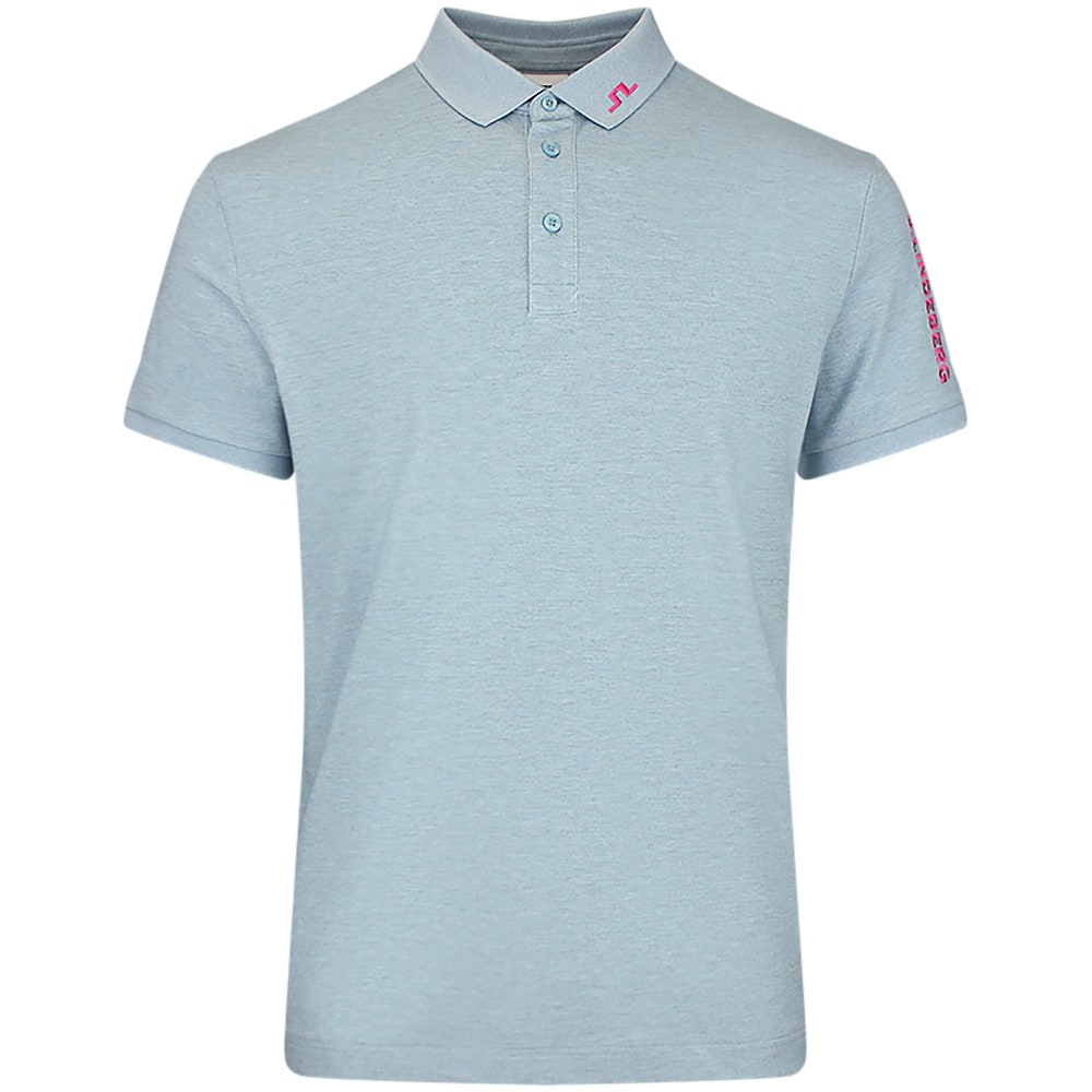 J.Lindeberg Golf Shirt - Tour Tech Pique Reg. Fit - Forget-Me-Not 2026