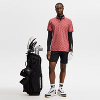 J.Lindeberg Golf Shirt - Tour Tech Print Reg. Fit - BS Apple SS26