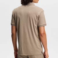 J.Lindeberg Golf Shirt - Tour Tech Regular Fit - Brindle AW26