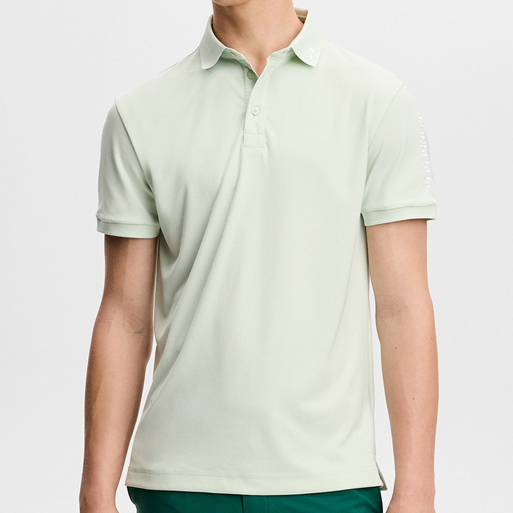 J.Lindeberg Golf Shirt - Tour Tech Regular Fit - Subtle Green AW26