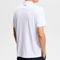 J.Lindeberg Golf Shirt - Tour Tech Regular Fit - White AW26