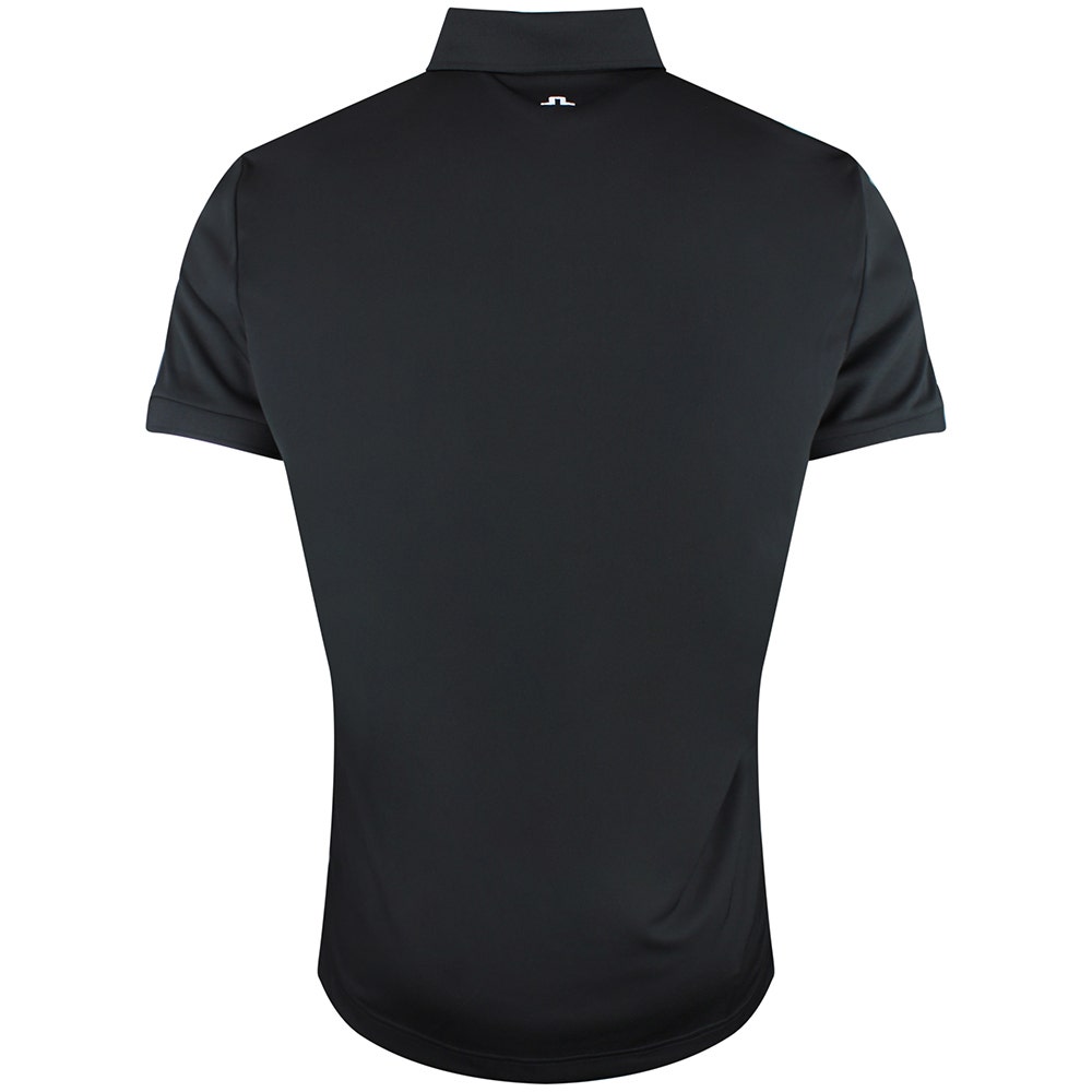 J.Lindeberg Golf Shirt - Tour Tech Slim Fit - Black SS26