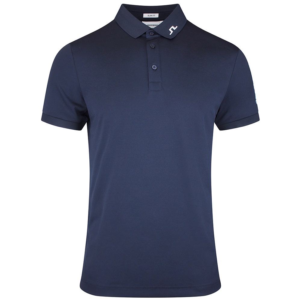 J.Lindeberg Golf Shirt - Tour Tech Slim Fit - JL Navy SS26