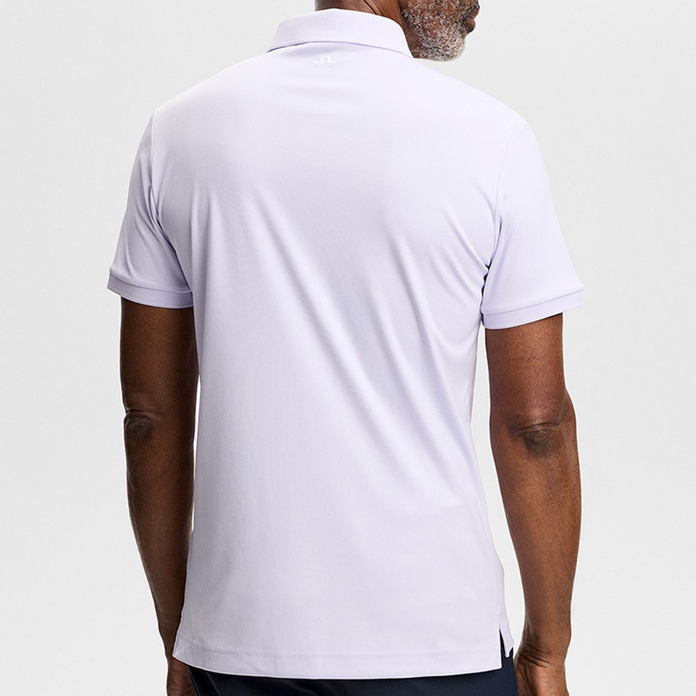 J.Lindeberg Golf Shirt - Tour Tech Slim Fit - Purple Heather AW26