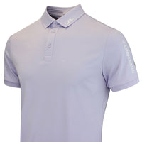 J.Lindeberg Golf Shirt - Tour Tech Slim Fit - Purple Heather AW26