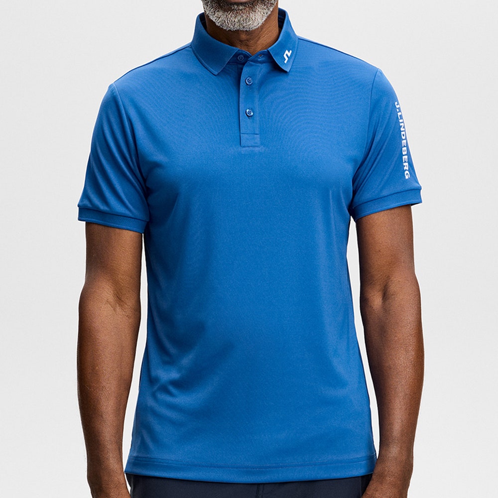 J.Lindeberg Golf Shirt - Tour Tech Slim Fit - Set Sail AW26