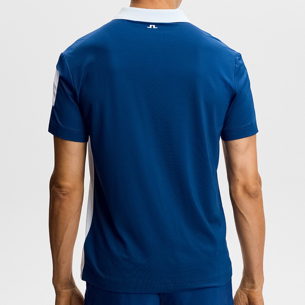J.Lindeberg Golf Shirt - Viggo Regular Fit - Skywriting SH26