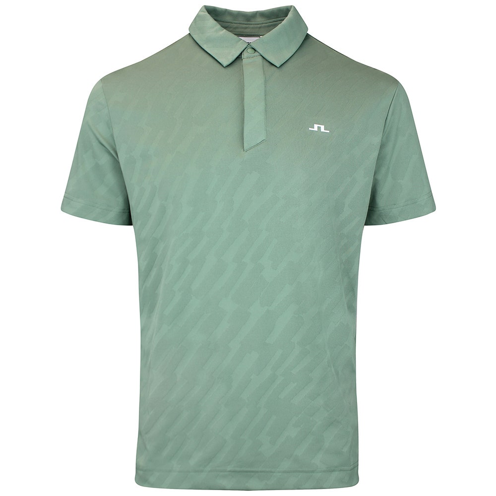 J.Lindeberg Golf Shirt - Wilhelm Regular Fit - Hedge Green SS26