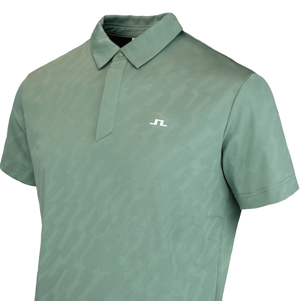 J.Lindeberg Golf Shirt - Wilhelm Regular Fit - Hedge Green SS26