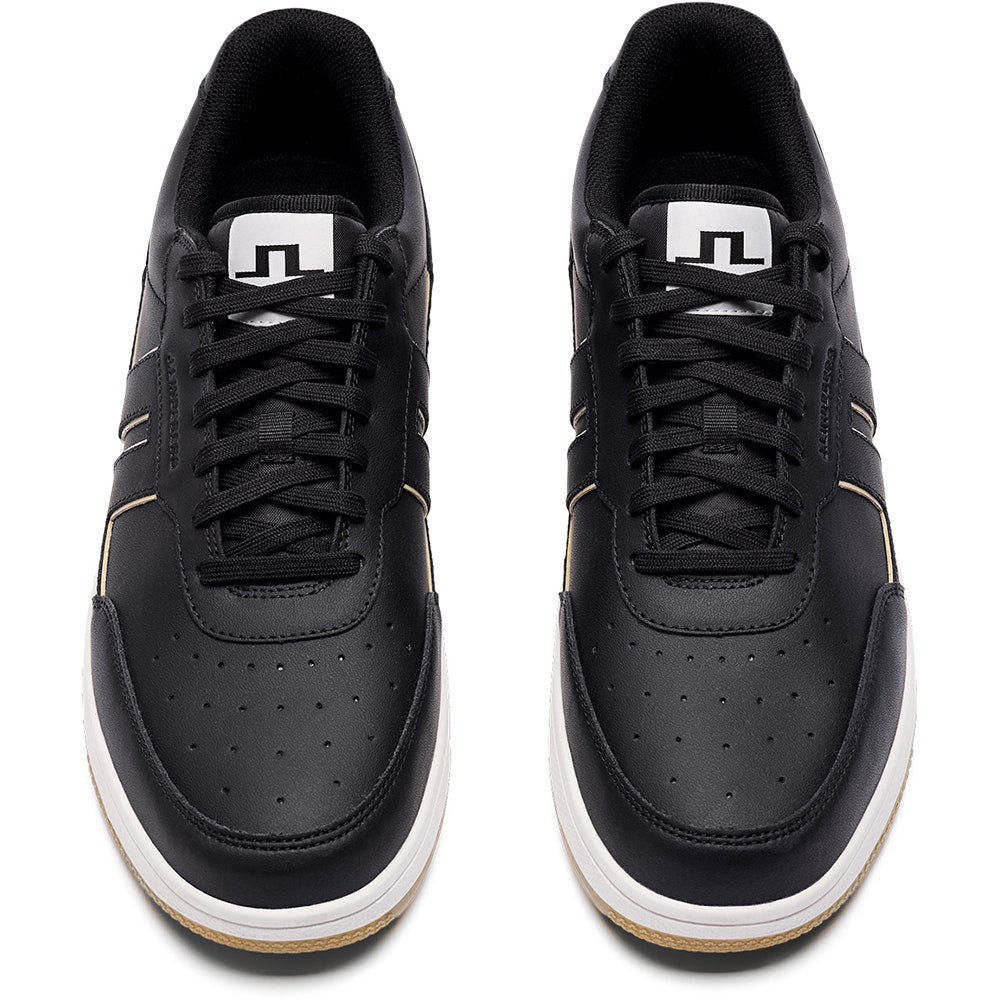 J.Lindeberg Golf Shoes - Ace Low-Top Spikeless - Black AW26