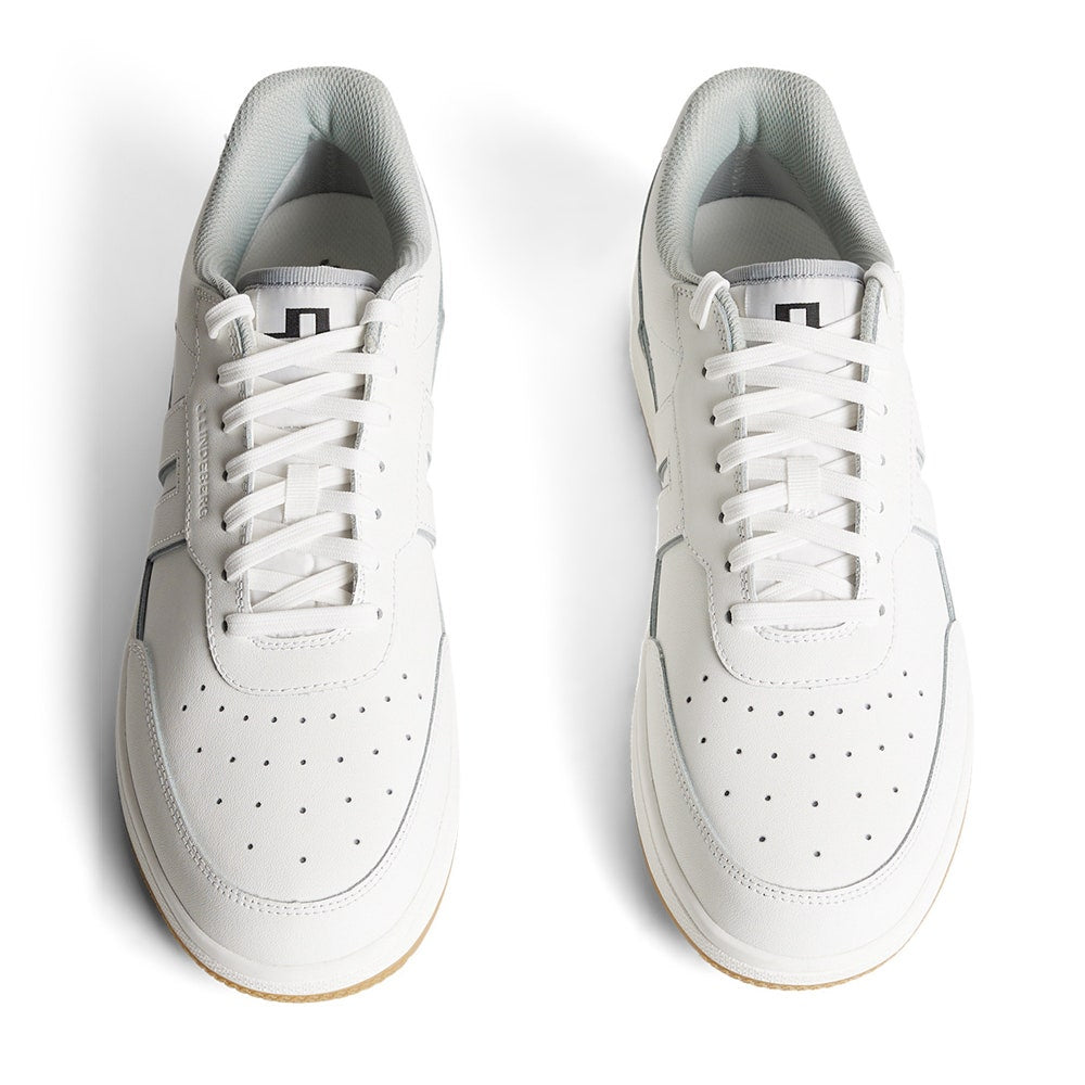 J.Lindeberg Golf Shoes - Ace Low-Top Spikeless - White SS26