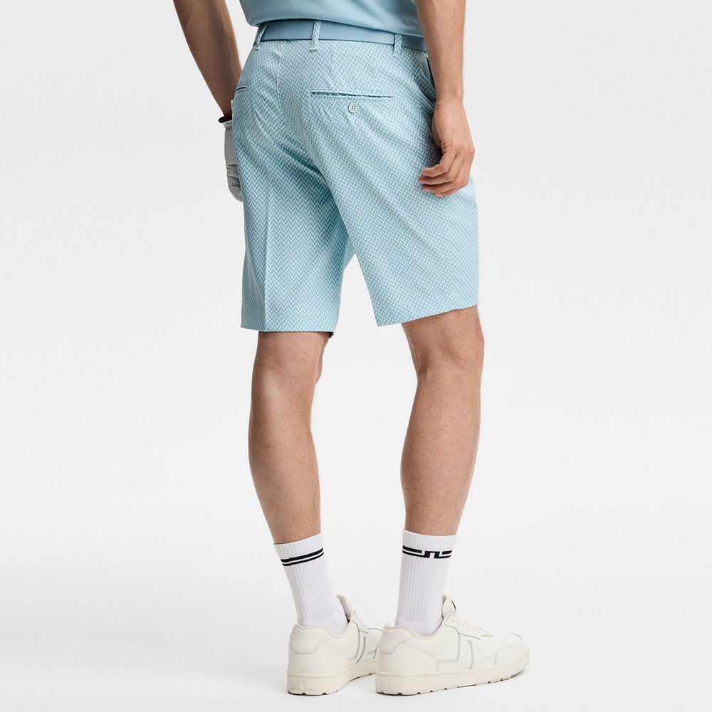 J.Lindeberg Golf Shorts - Eloy Print 10" - BS Skylight SS26