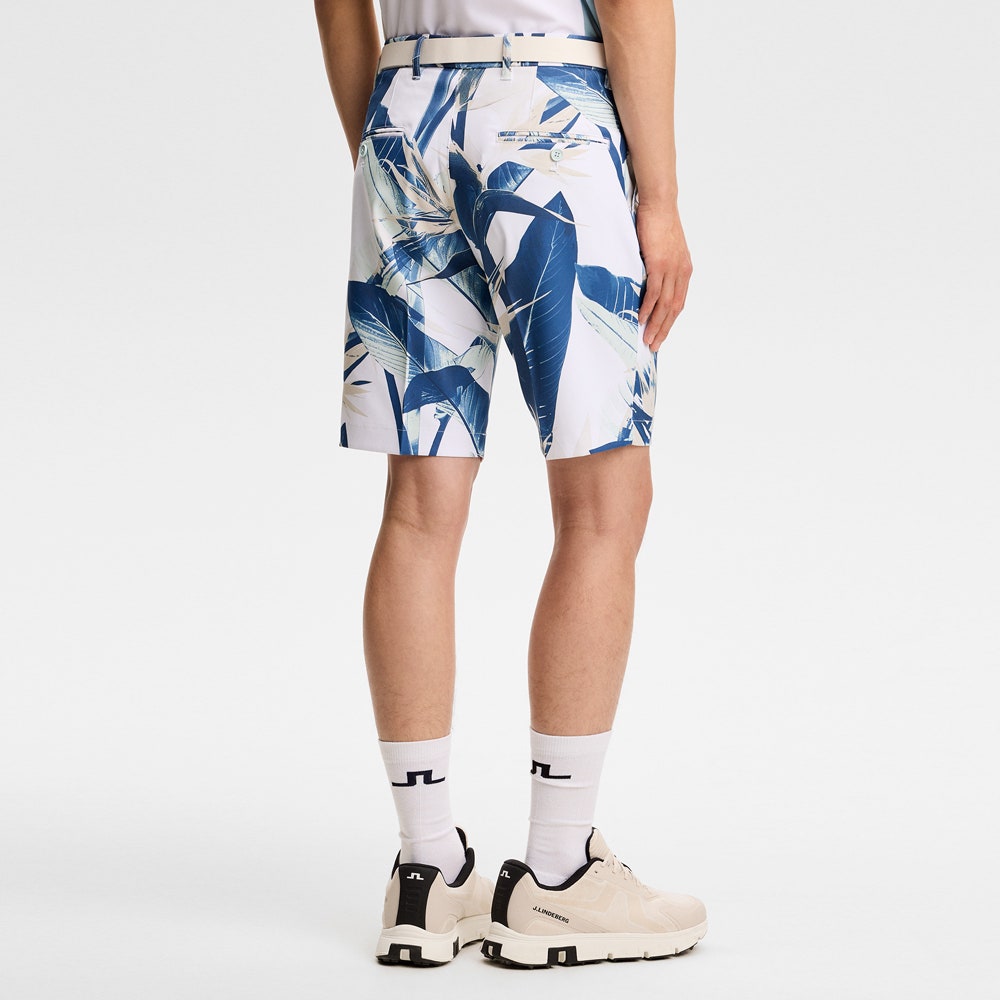 J.Lindeberg Golf Shorts - Eloy Print 10" - Paradise Skylight SS26