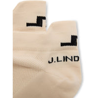 J.Lindeberg Golf Socks - Spin Ankle Length - Moonbeam AW26