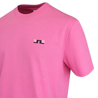 J.Lindeberg Golf T-Shirt - 30Y Hale Tee - Azalea Pink SH26