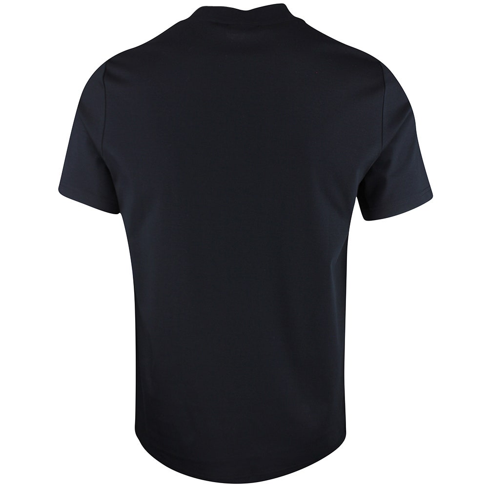J.Lindeberg Golf T-Shirt - Ace Mock Neck Tee - Black AW25