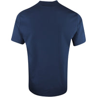 J.Lindeberg Golf T-Shirt - Ace Mock Neck Tee - JL Navy AW25
