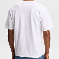 J.Lindeberg Golf T-Shirt - Alpha Pro Graphic Tee - White AW26